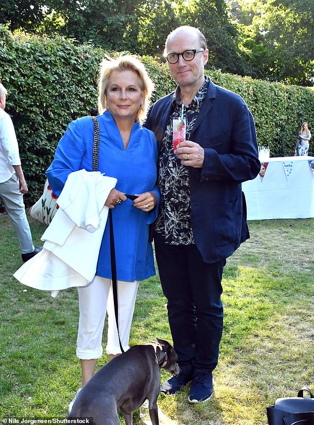 Absolutely Fabulous star Saunders and Edmondson (pictured) want to build a new entrance, carport and turning space in their £2million 16th century mansion