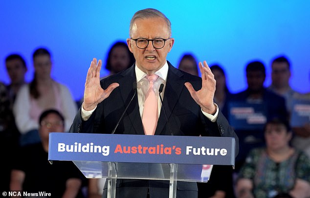 Anthony Albanese's (pictured) plan to cut HECS debt for university students by $14 billion if he wins the next election has been rejected by top economists