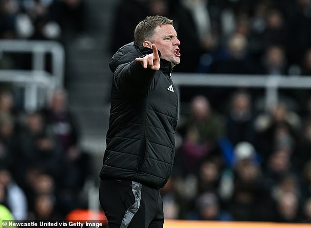 Eddie Howe's Newcastle side failed to win their fourth game in a row after Monday evening's defeat