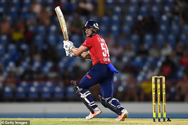 Sam Curran hit an impressive 41 to guide England to victory in Saint Lucia