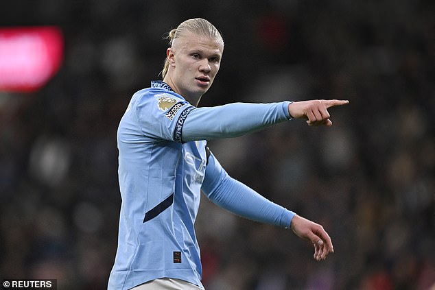 Erling Haaland wants people to relax when it comes to Manchester City's recent losing streak