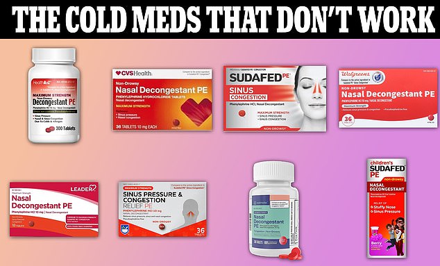 FDA unveils over the counter cold and flu medications that are no