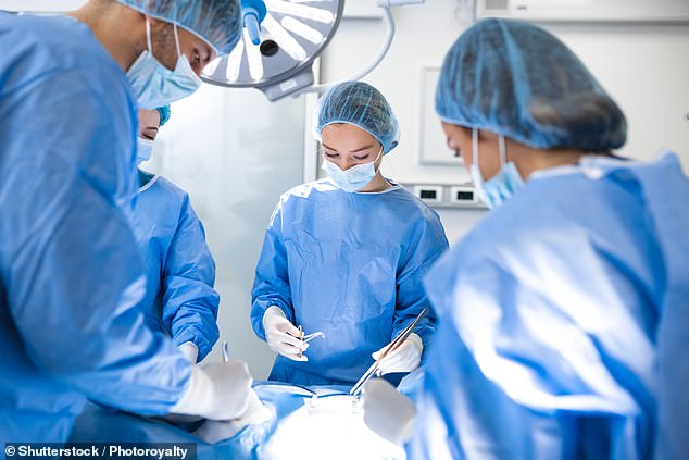 Blunders include using dirty tools, cutting off the wrong body part and leaving equipment in victims' bodies at the end of a procedure (file image)