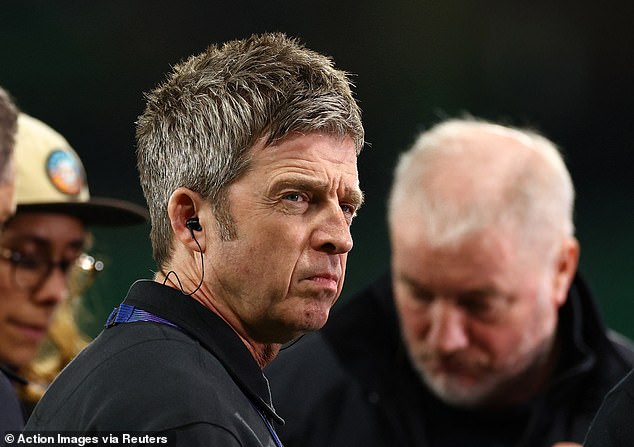 Oasis star Noel Gallagher joined the TNT Sports commentary team on Tuesday evening