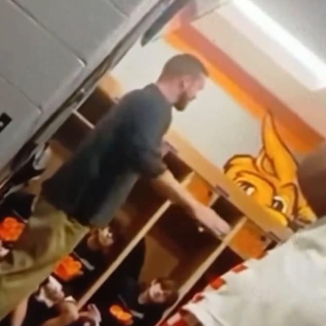 A high school basketball coach quit his role after footage emerged of him berating his team