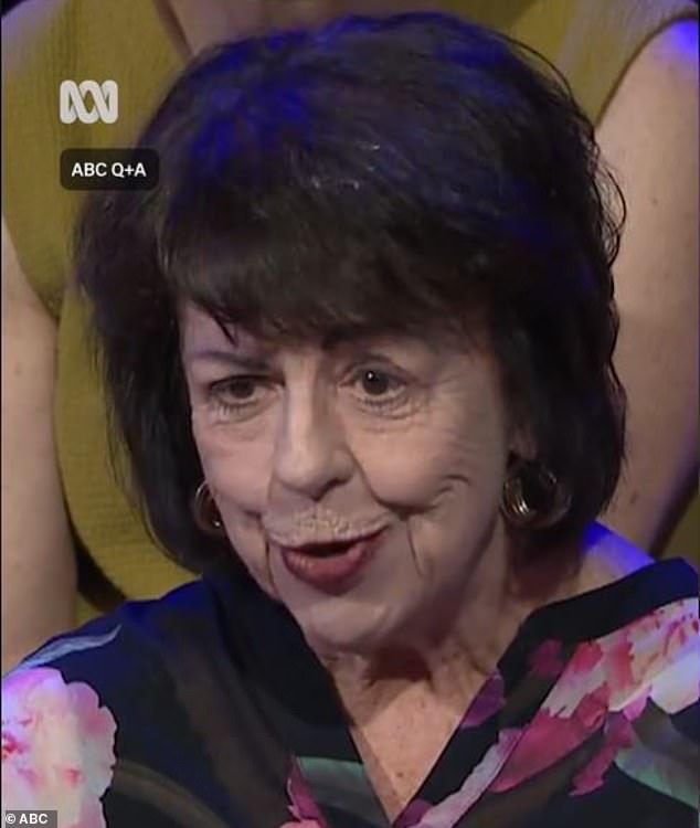 ABC's Q+A audience member Gayle Hardiman called on the government to take immediate action to ease the cost of living for millions of Australians