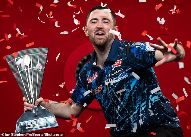 World No. 1 Luke Humphries won his second Players Championship Finals in a row on Sunday