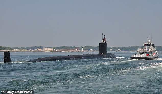 The trawl gear was torn from the side of the ship by the unsuspecting USS Virginia - a fast attack giant of 7,800 tons and 115 meters in length.