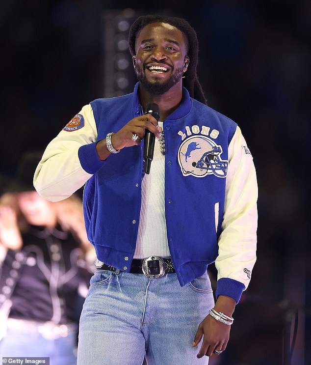 Fans flooded social media with praise after Shaboozey took the stage for a memorable halftime performance during the Thanksgiving Day game between the Detroit Lions and the Chicago Bears