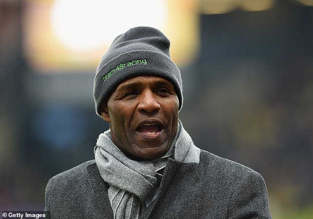 Luther Blissett (pictured) is being treated in hospital after reportedly collapsing at a charity event