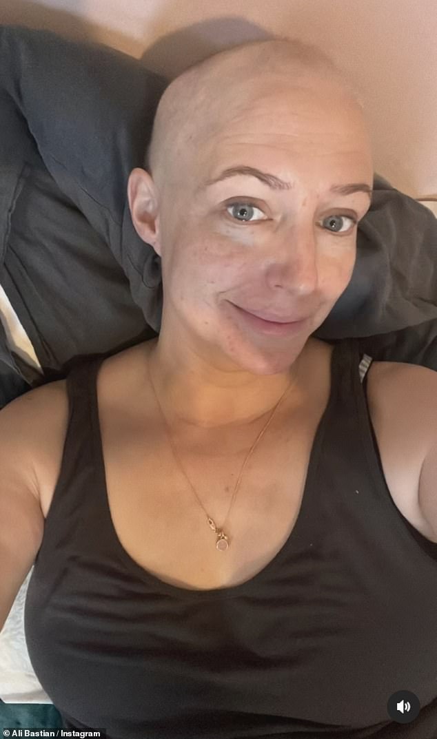 The actress, who is currently undergoing chemotherapy, is undergoing a mastectomy and radiotherapy and recently shared the emotional moment she shaved off her hair