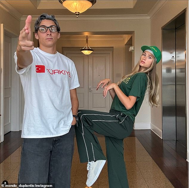 Armand Duplantis and Desiré Inglander have been praised by fans for their Halloween costumes