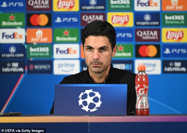 Mikel Arteta admitted he was 'extremely frustrated' after Arsenal's 1-0 defeat to Inter