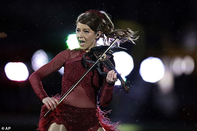 NFL fans took to social media to condemn NBC for skipping Lindsey Stirling's halftime show