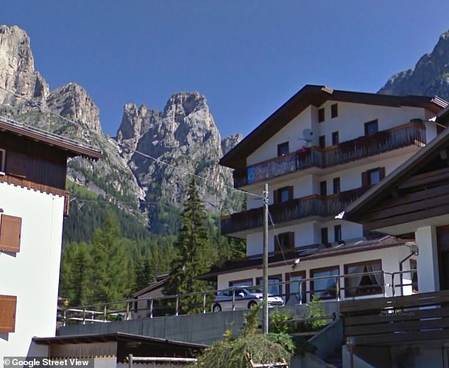 The Garni Ongaro hotel in Selva di Cadore near Belluno, in the picturesque Italian Dolomites