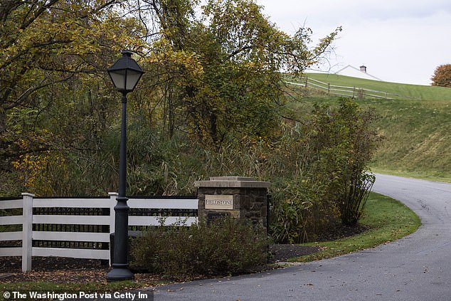 The 81-year-old commander-in-chief spent part of Sunday at Fieldstone Golf Club, near his home in Wilmington, Delaware.