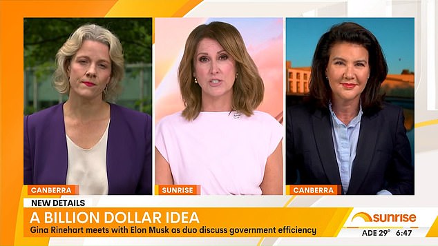 Housing Minister Claire O'Neil (pictured left) has rejected the idea of ​​an Australian government cost-cutting unit led by business magnates