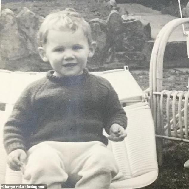 Aussie TV veteran Larry Emdur shared this sweet throwback to his idyllic childhood in Bondi on Wednesday