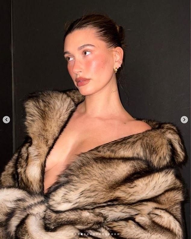 Hailey Bieber gave her 53.8 million Instagram followers a rare glimpse into her life as a new mom this weekend