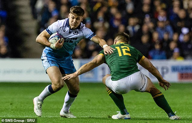 Tom Jordan was handed the number 15 jersey against world champions South Africa last Sunday