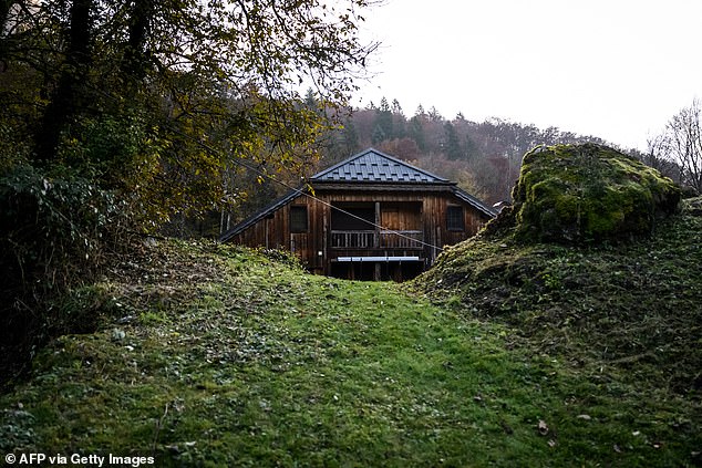 This photo shows a view of the house where three children were found dead in Taninges on November 13, 2024