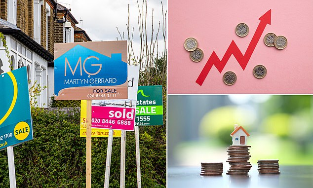 Upward trend: The typical UK house price rose by 2.9% in the year to September