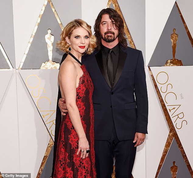 Jordyn Blum has had 'time to process everything' after her husband Dave Grohl admitted fathering a secret child outside their marriage (Jordyn and Dave pictured together in 2016)