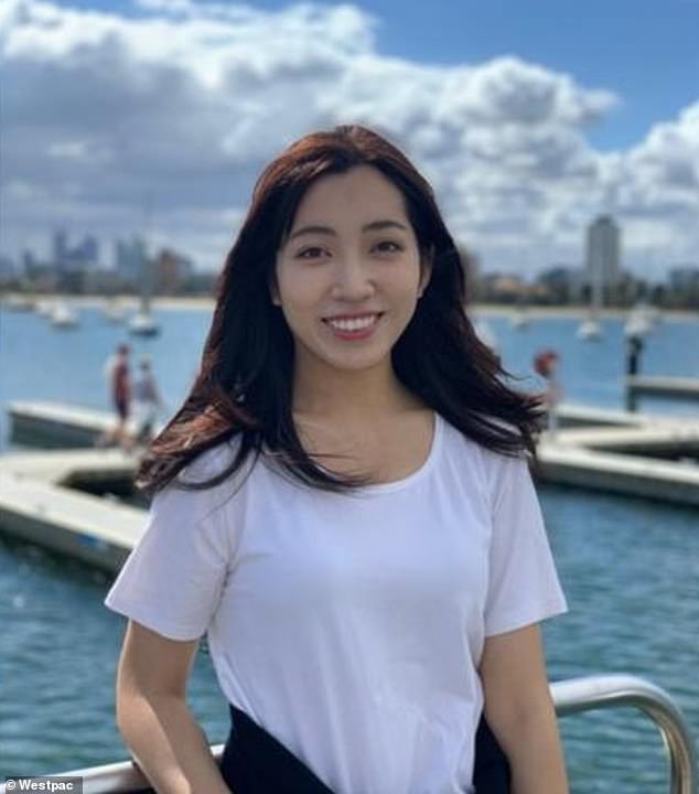 Westpac Private Wealth banker Diane Zhou (pictured) saved a client from scam with a $1.2 million deposit for a new property