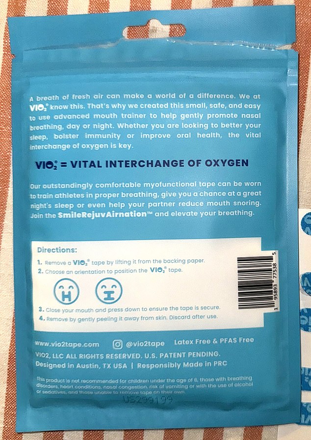 Vio2 is just one of many brands offering medical-grade mouth tape. The price, which is $24.95 for a pack of 48 mouth tapes, is fairly standard compared to other competitors