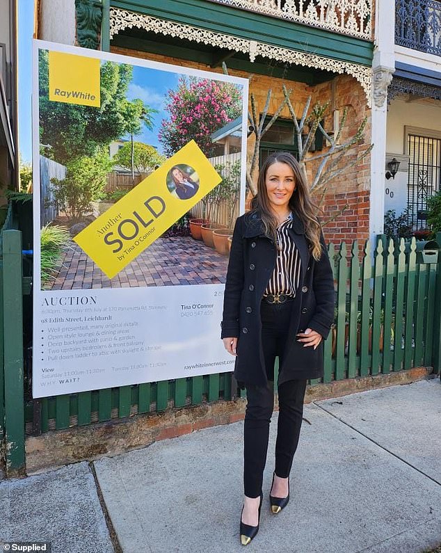 The real estate agent sold $90 million worth of real estate in 2021