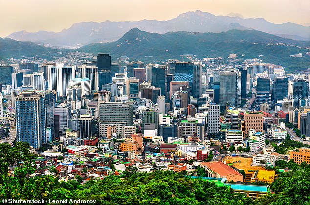 Jerry moved to Seoul in 2015 (above). He told MailOnline Travel what it is like to live there