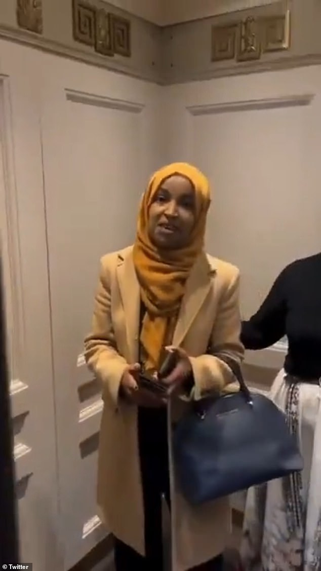 Ilhan Omar had no patience or goodwill for a pro-Israel protester who told her, 