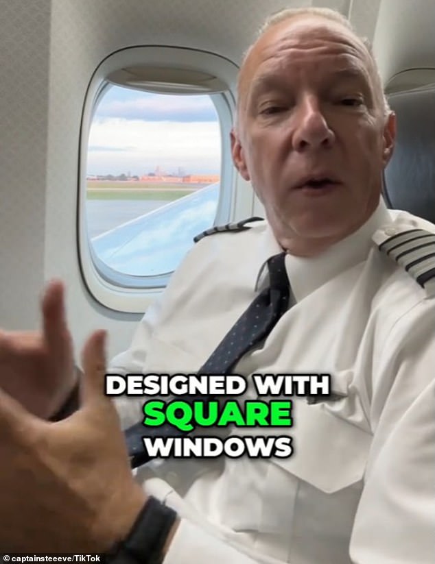 Captain Steve often shares safety tips on all things flying on his TikTok channel, where he has more than 53,000 followers