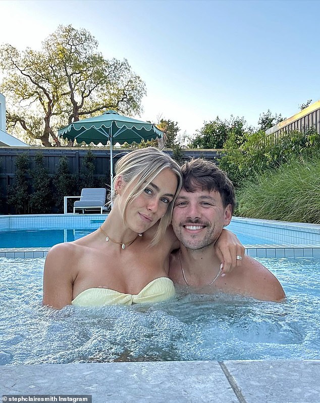 Steph Claire Smith, 30, (left) was criticized by fans on Monday when she shared explicit details about her sex life with husband Josh Miller, 34, (right)