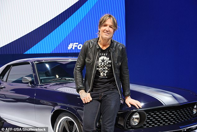 Keith Urban has an incredible collection of luxury cars worth $6.5 million, including an enviable 1969 Ford Mustang Restomod