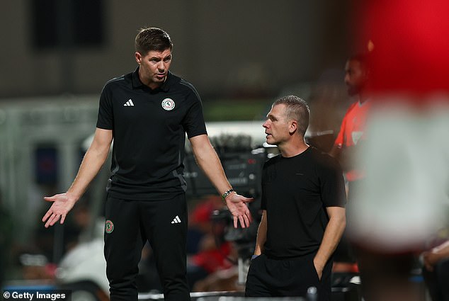 Steven Gerrard is under pressure in his role in the Saudi Pro League but is living a life of luxury off the pitch