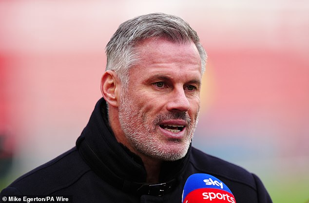 Jamie Carragher has hit back after a fan accused him of being a 'mouthpiece' for referees