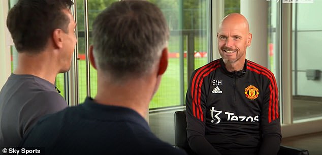 Jamie Carragher has revealed what he took away from his first meeting with Erik ten Hag