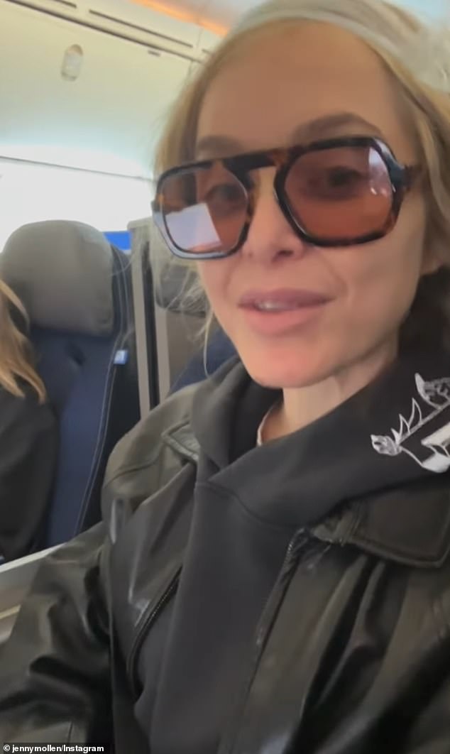 Actress Jenny Mollen landed in hot water after revealing she boarded a five-hour flight with head lice