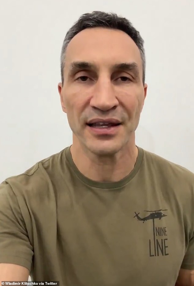 “Let me tell you that you are repeating Russian propaganda,” Wladimir Klitschko told Rogan