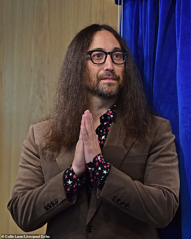 Sean Ono Lennon talked about coping with the loss of his father, Beatles legend John Lennon, when he was just five years old; (seen in 2022)