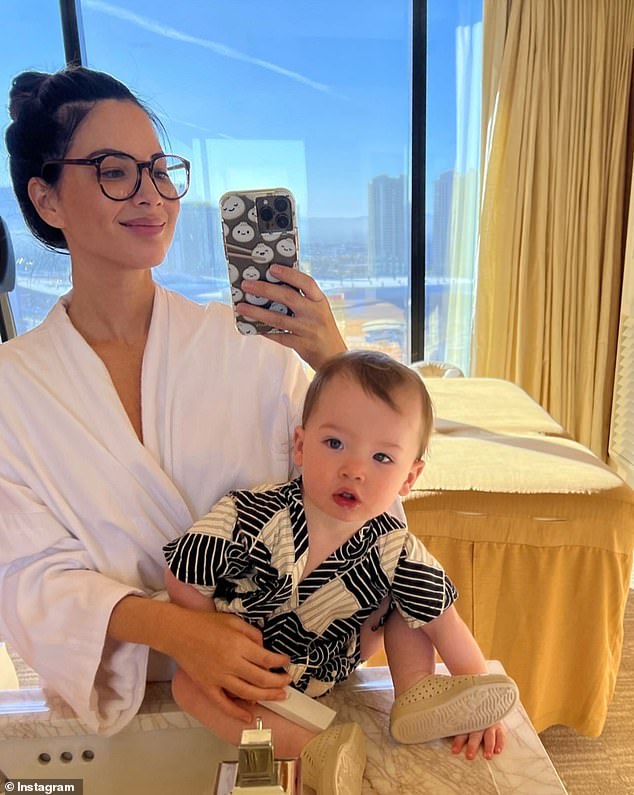 Olivia Munn celebrated her son Malcolm's third birthday on Sunday. The proud mother of two, 44, took to Instagram with a sweet mother-son selfie as she announced that 'Magic Malc turns three today'