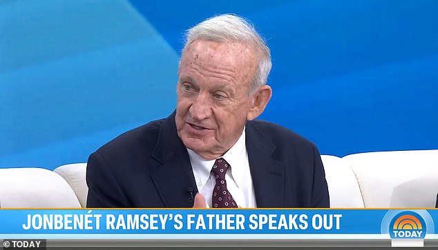 Ramsey, 80, said he appeared on the show to put pressure on police to catch his daughter's killer