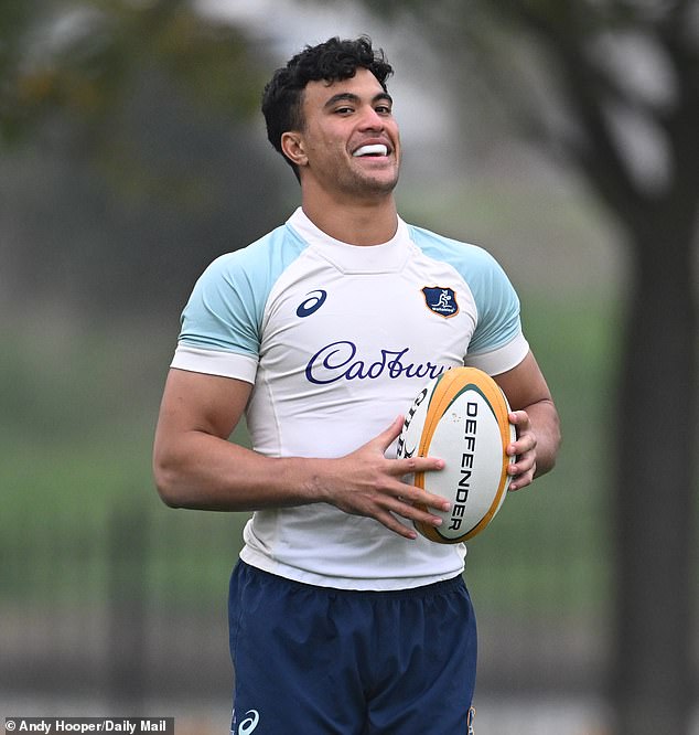 Joseph Sua'ali'i will start for the Wallabies against England at Twickenham on Saturday