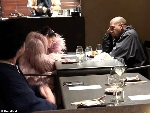 Kanye 'Ye' West and his second wife Bianca Censori had dinner at Ukiyo restaurant in Tokyo on Tuesday evening, ahead of their second wedding anniversary in December