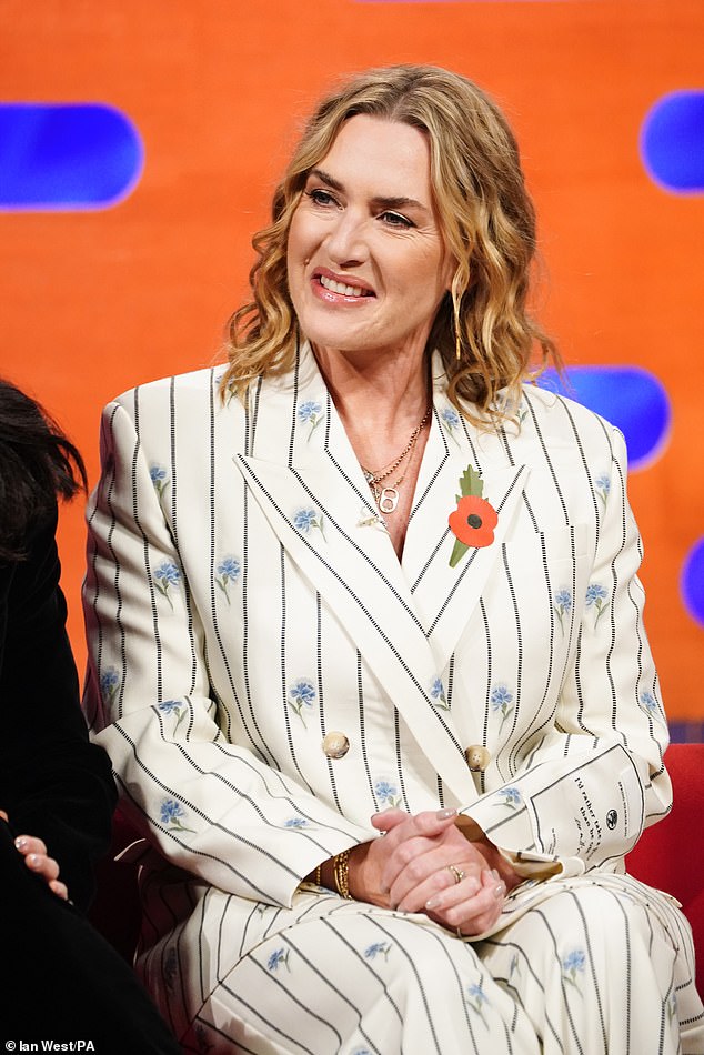 Kate Winslet pondered stripping off to recreate a 'stunning' topless bathtub scene in her war biopic, Lee in Friday Night's Graham Norton