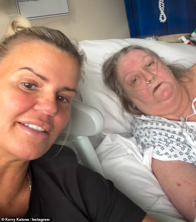 Kerry Katona gives followers a major health update on her