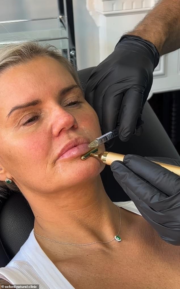 Kerry Katona has hit back at cruel trolls after they blasted her recent lip tweak and compared her to a 'duck' on her Instagram on Wednesday