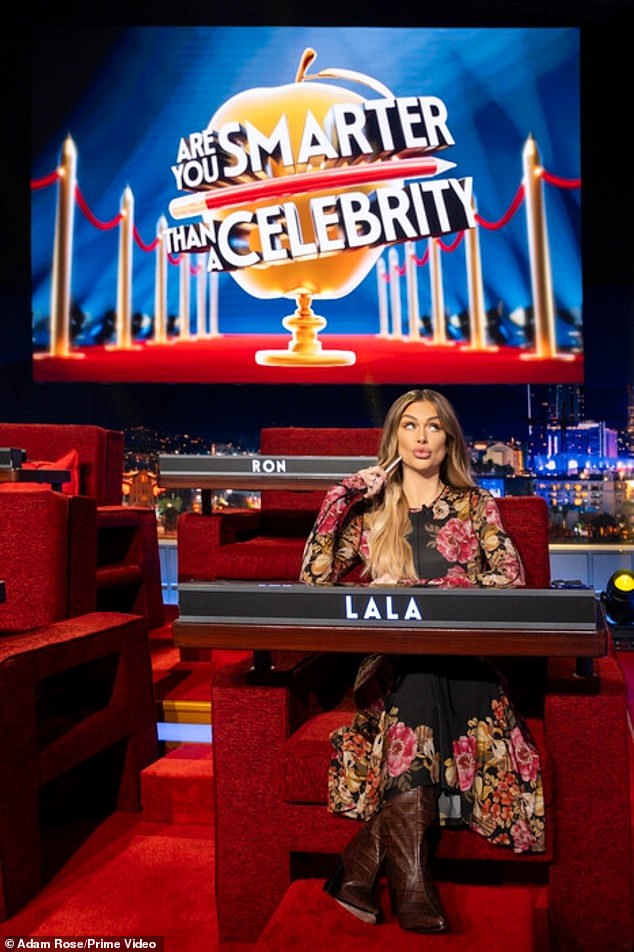 Lala Kent opened up about her upcoming appearance on the Prime Video game show Are You Smarter Than a Celebrity? - airing next Wednesday - and what she thought of host Travis Kelce