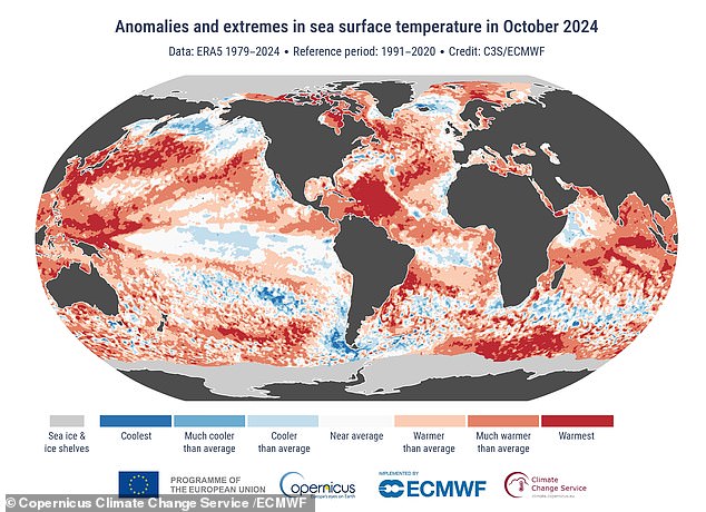 NOAA's findings confirm those recently revealed by Copernicus Climate Change Service (C3S), the EU's weather and climate program